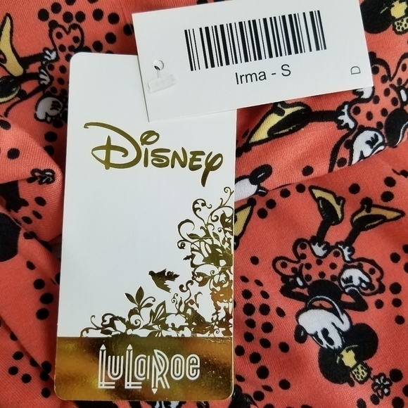 Lularoe Irma Classic Vintage Disney Minnie Mouse Tee Shirt - Picture 8 of 9